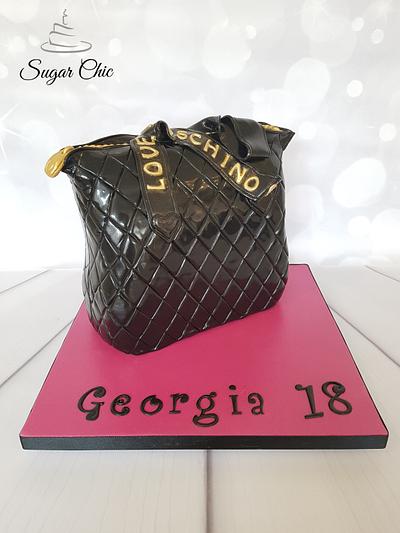 Moschino Handbag Cake - Cake by Sugar Chic