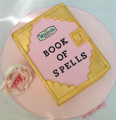 Wizards of Waverley place spell book - Cake by Samantha's Cake Design
