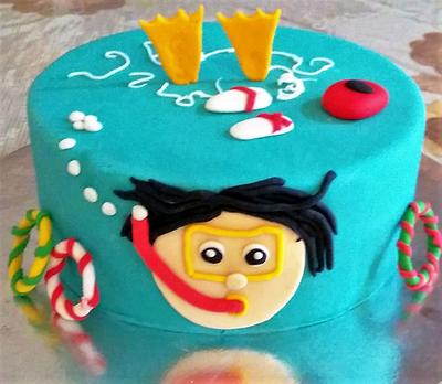 Snorkeling Theme  - Cake by FHCBP