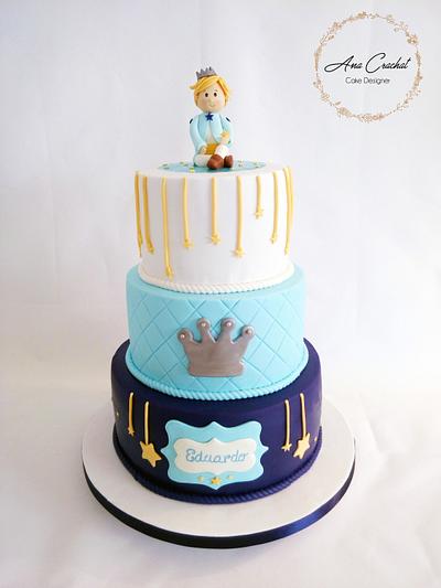 Prince baptism cake - Cake by Ana Crachat Cake Designer 