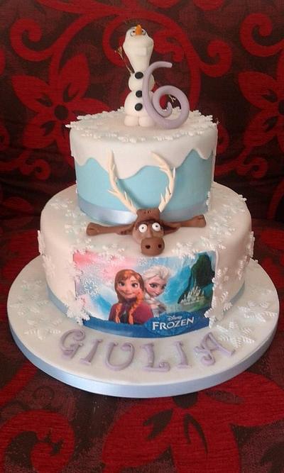 FROZEN CAKE  - Cake by FRANCESCA