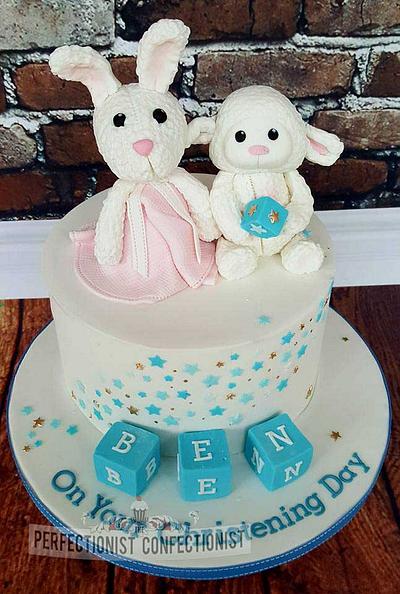 Ben - Christening Cake - Cake by Niamh Geraghty, Perfectionist Confectionist