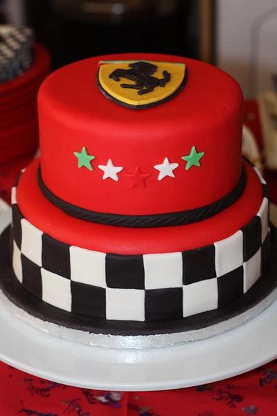 Ferrari Cake  - Cake by Cheeky Munch Cakes