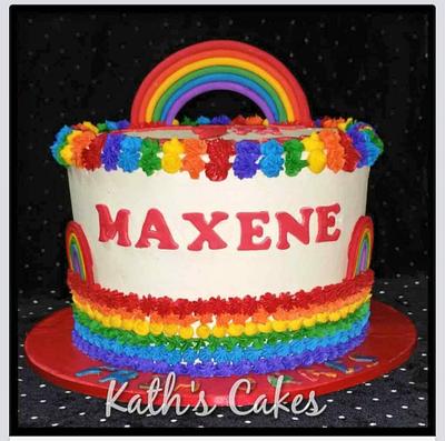 Rainbow cake - Cake by Cakemummy