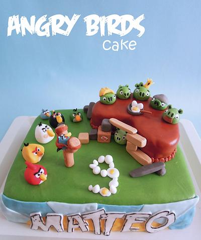 Angry Birds Cake - Cake by Giulia
