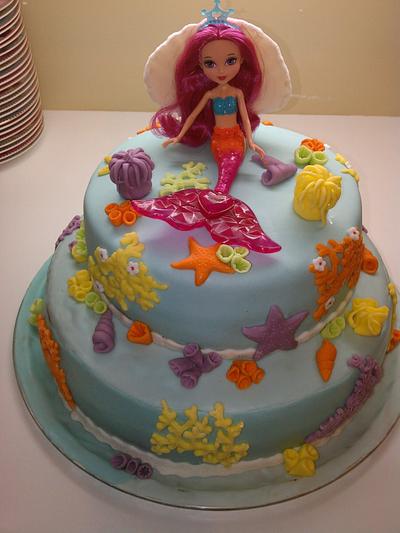 Little mermaid cake - Cake by My Sweet World_Elena