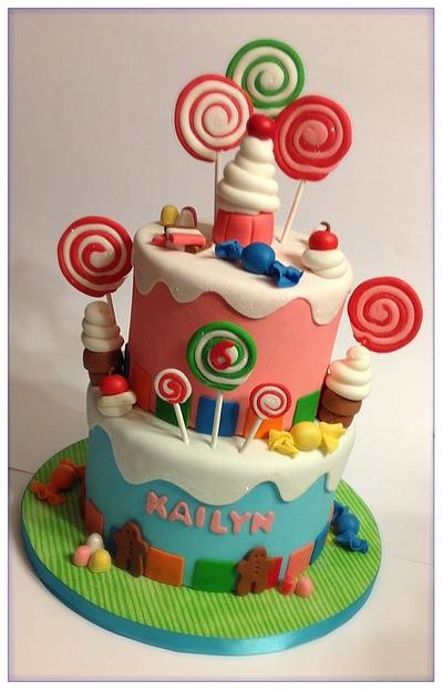 Candyland - Cake by Stacy Lint