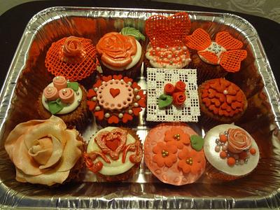 Valentine Cuppies - 1 - Cake by Apsara's Cakes