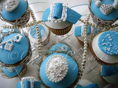 Tiffany & Co. Cupcakes - Cake by Cherry's Cupcakes