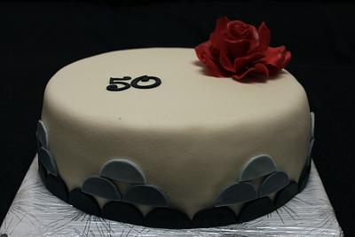 50th birthday - Cake by Anka