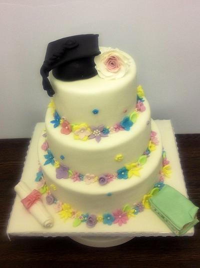 Graduation cake  - Cake by Jodie Taylor