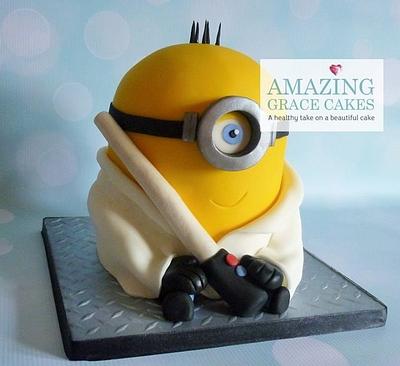 Luke Skywalker Minion Cake - Cake by Amazing Grace Cakes
