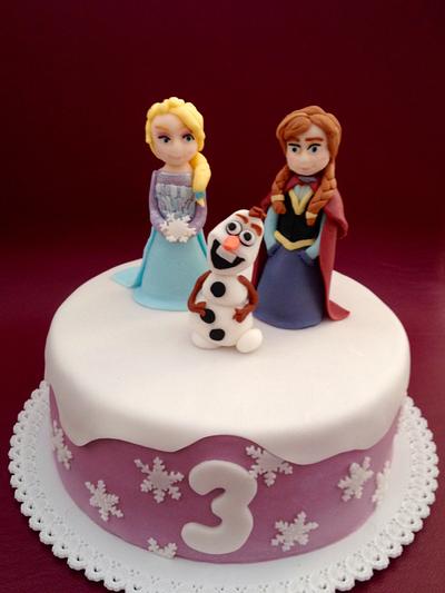 Another FROZEN - Cake by Dasa