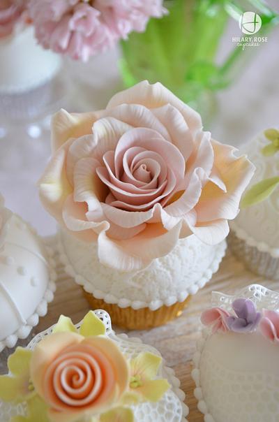Rose Cupcake - Cake by Hilary Rose Cupcakes