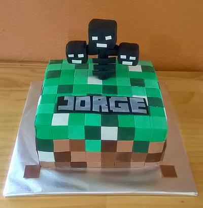 Minecraft cake - Cake by Luga Cakes
