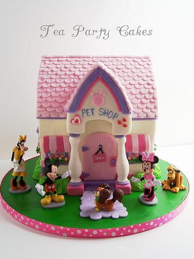 Minnie's Pet Shop - Cake by Tea Party Cakes