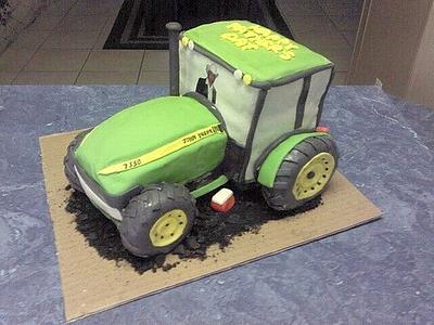 Tractor Cake - Cake by Maria Felix Cakes