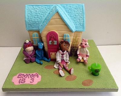 Doc McStuffin - Cake by cakesgalore
