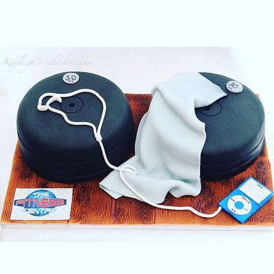 Gym cake  - Cake by Kayleigh's cake boutique 