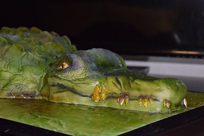 Crocodile Cake  - Cake by Kate@Sweetopia