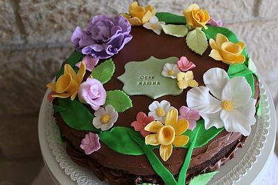 Spring cake for Depi - Cake by Petra Florean