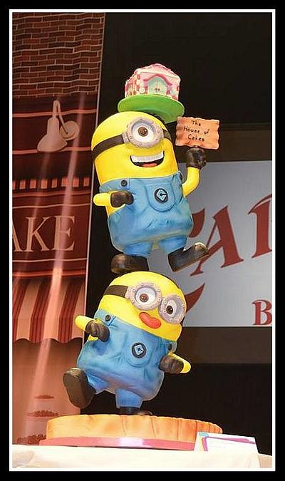 Despicable me cake - Cake by The House of Cakes Dubai