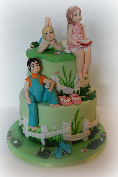 cake children - Cake by dolcementebeky