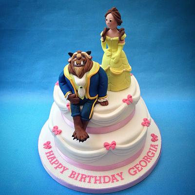 Beauty and the Beast - Cake by Caron Eveleigh