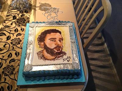 21st birthday portrait - Cake by LynSS