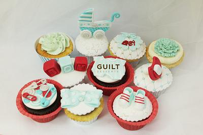Baby Boy Shower - Cake by Guilt Desserts