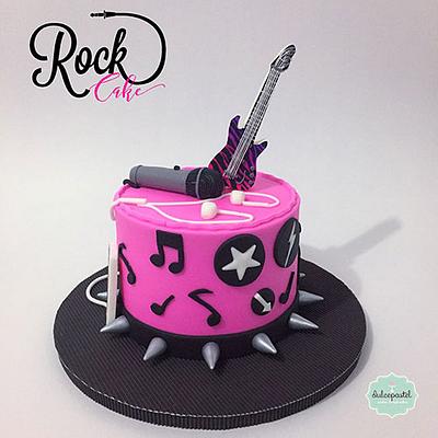 Torta Rock Niñas - Cake by Dulcepastel.com