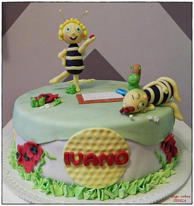 Maya the bee and Willy - Cake by GigiZe
