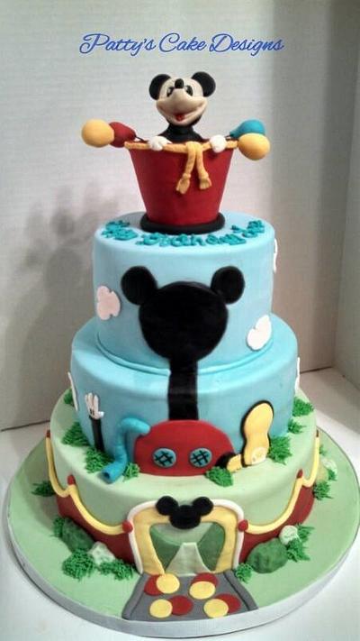 Mickey Mouse - Cake by Patty's Cake Designs