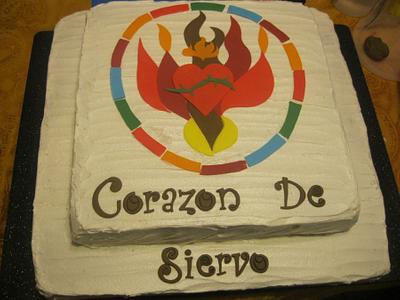 Heart of a Servant/ Corazon de Siervo - Cake by Monsi Torres