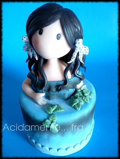 Gorjuss girl - Cake by Sweet Cupido