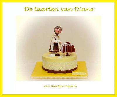 Pillow lace-makingcake - Cake by Diane75