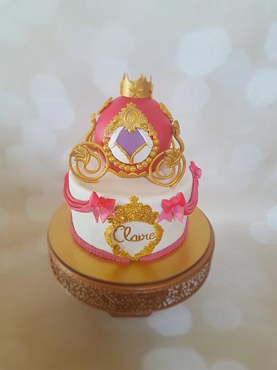 Cinderella carriage cake - Cake by Divya Prabakaran