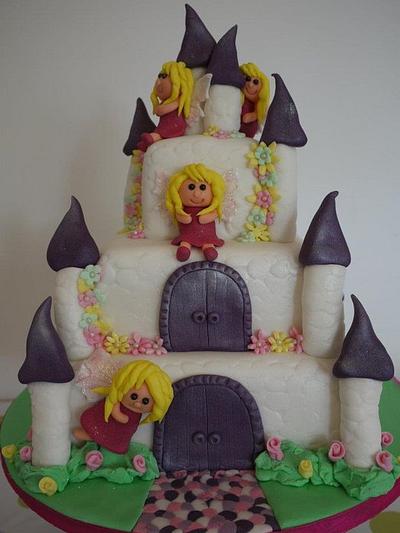 Fairy Castle - Cake by Totally Scrumptious
