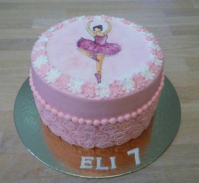 For a little ballerina  - Cake by Janka