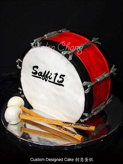 Marching Drum Cake - Cake by Helen Chang