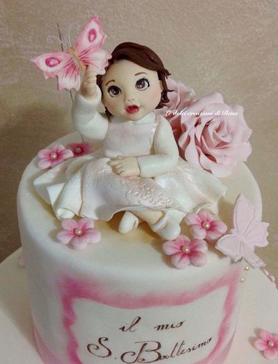 Il Battesimo di Chiara - Cake by Le dolci creazioni di Rena