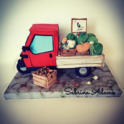 Il contadino - Cake by Sabrina Adamo 