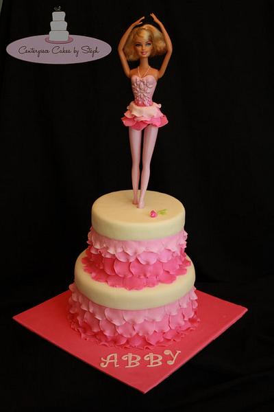 Abby's Ballerina  - Cake by Centerpiece Cakes By Steph