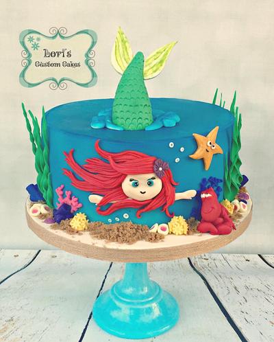 Little Mermaid Birthday cake - Cake by Lori Mahoney (Lori's Custom Cakes) 