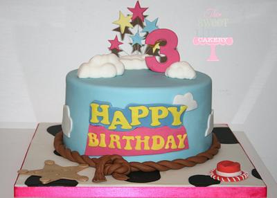 Girly Toy Story cake - Cake by thesweetlittlecakery
