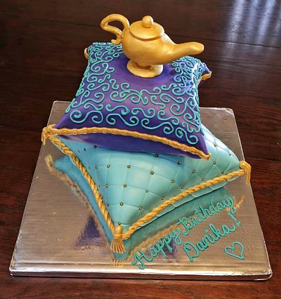 Aladdin birthday cake #deliciousarts #aladdincake #aladdin #peacock  #peacockfeathers #castle #gold #jas… | Sweet 16 birthday cake, Funny  wedding cakes, Aladdin cake