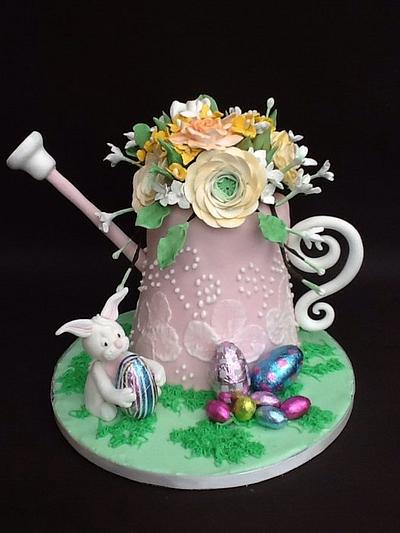 Easter garden - Cake by lorraine mcgarry