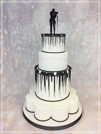 wedding cake  Joker & Harley Quinn - Cake by Cindy Sauvage 