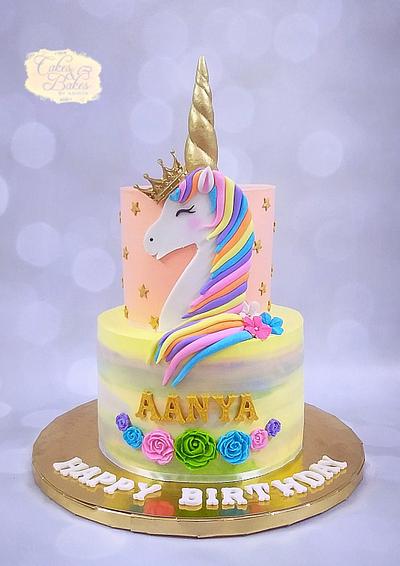 Unicorn cake - Cake by Cakes & Bakes by Asmita 