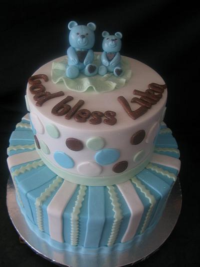 Baptism cake - Cake by Cakes Inspired by me